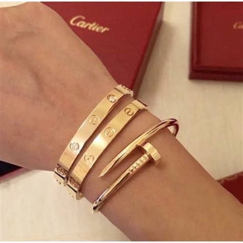 bracelete prego cartier|cartier bracelets for women.